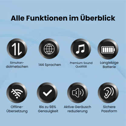 Novara- Ki- Kopfhörer mit direktem Übersetzer